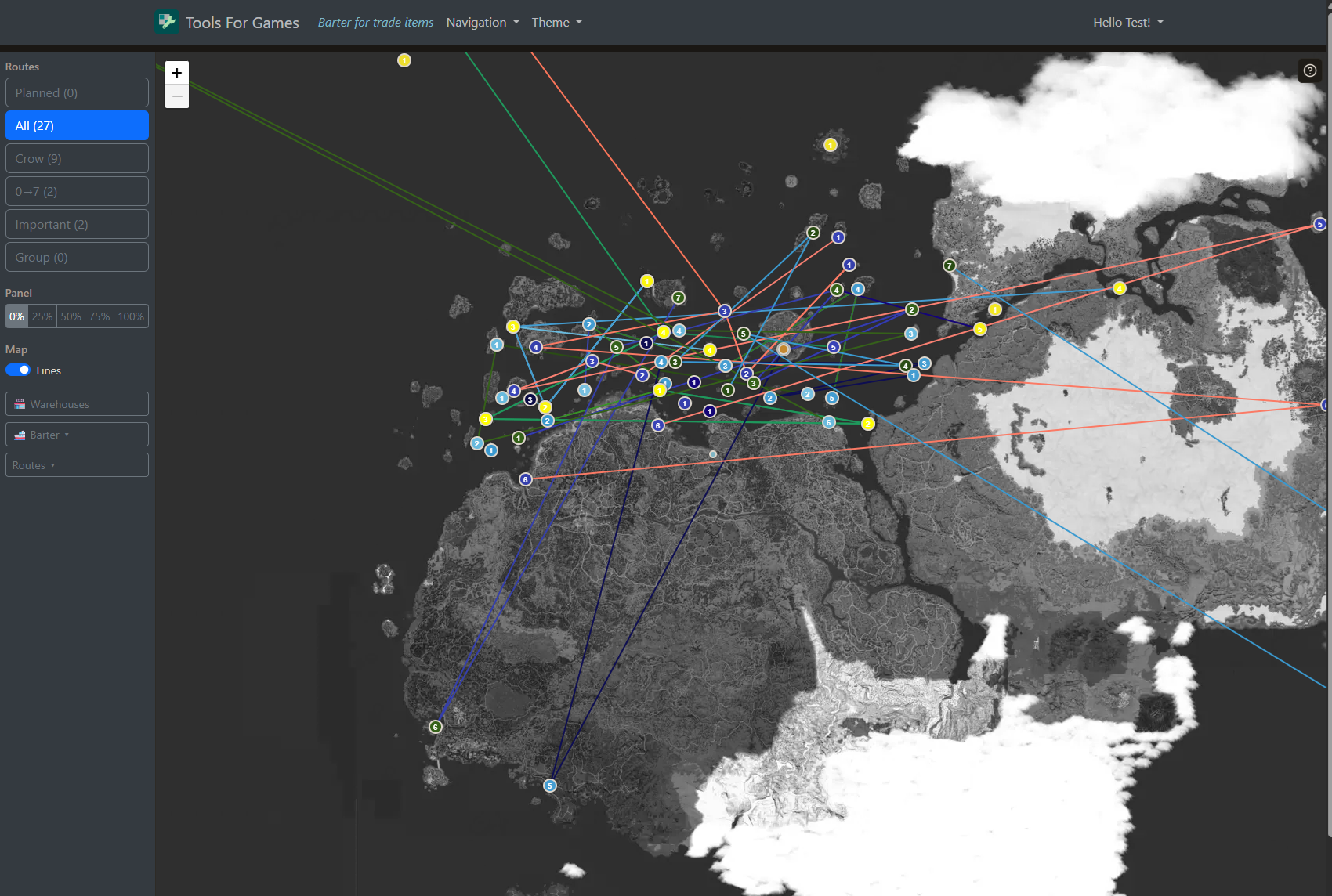 BDO barter route planner map preview